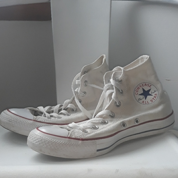 CONVERSE Classic White High-Tops - Picture 7 of 7
